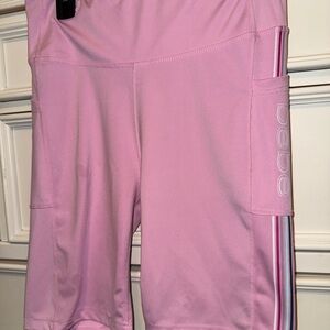 Bebe‎ Women's Light Pink Bike Shorts